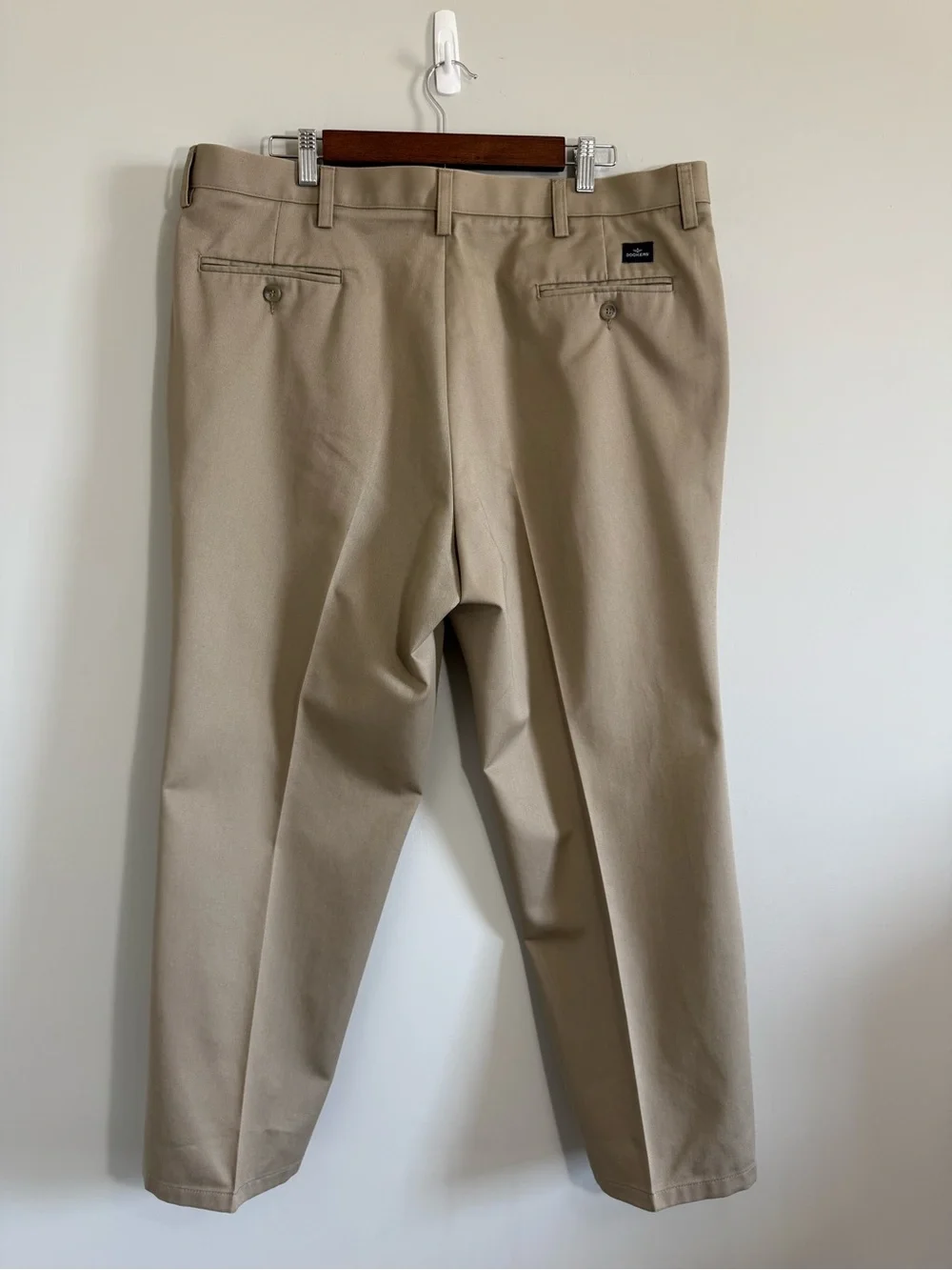Docker’s Flat Front Classic Fit Men’s  Khaki Dress Pants - Size 40x29